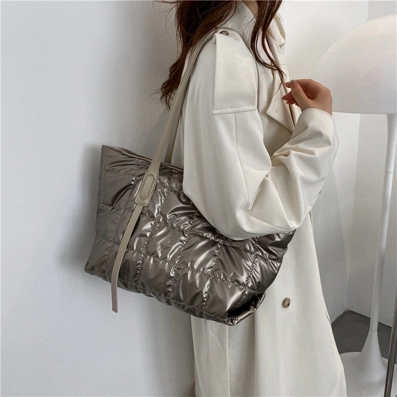 Women's Large Autumn&winter Space Cotton Fashion Tote Bag