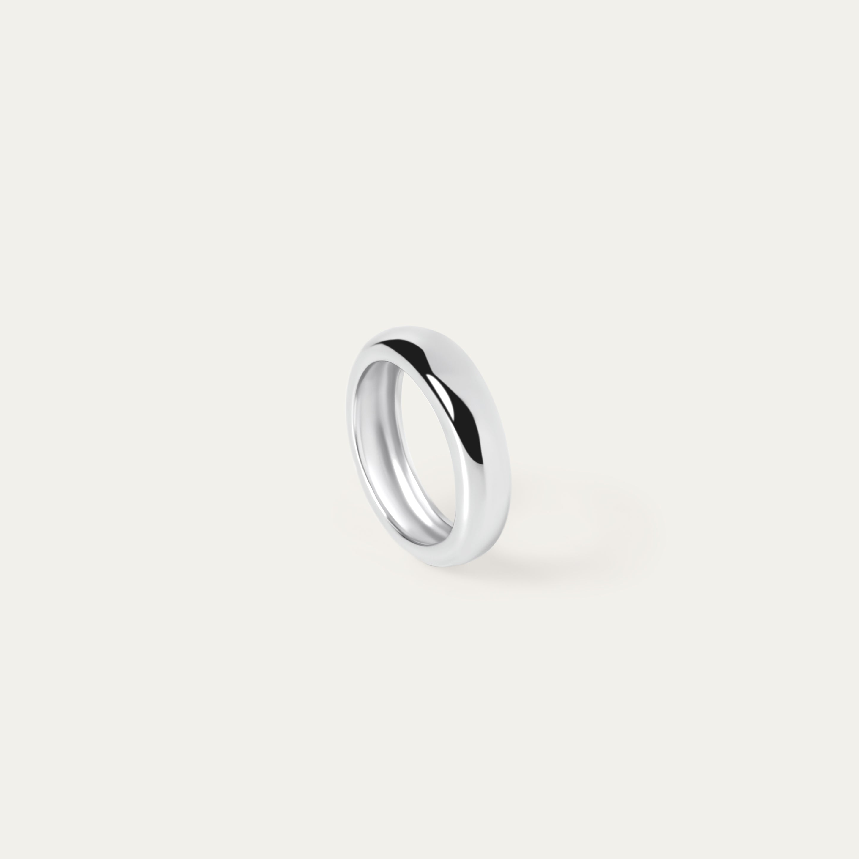 Forma Ring (925 Sterling Silver. Size 5)