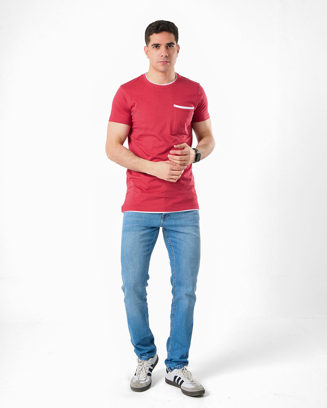 Mens Short Sleeve T-shirt with Pocket