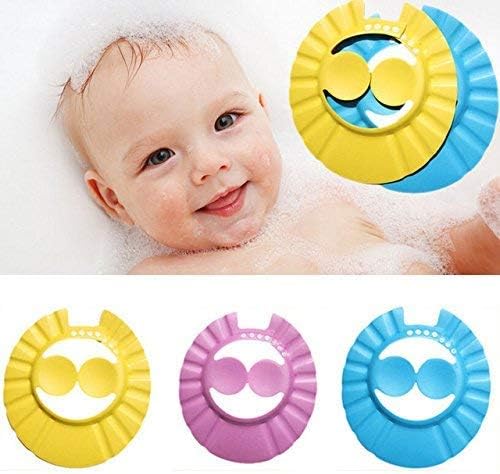 Waterproof Baby Bath Shower Cap For Babies (Multicolour)