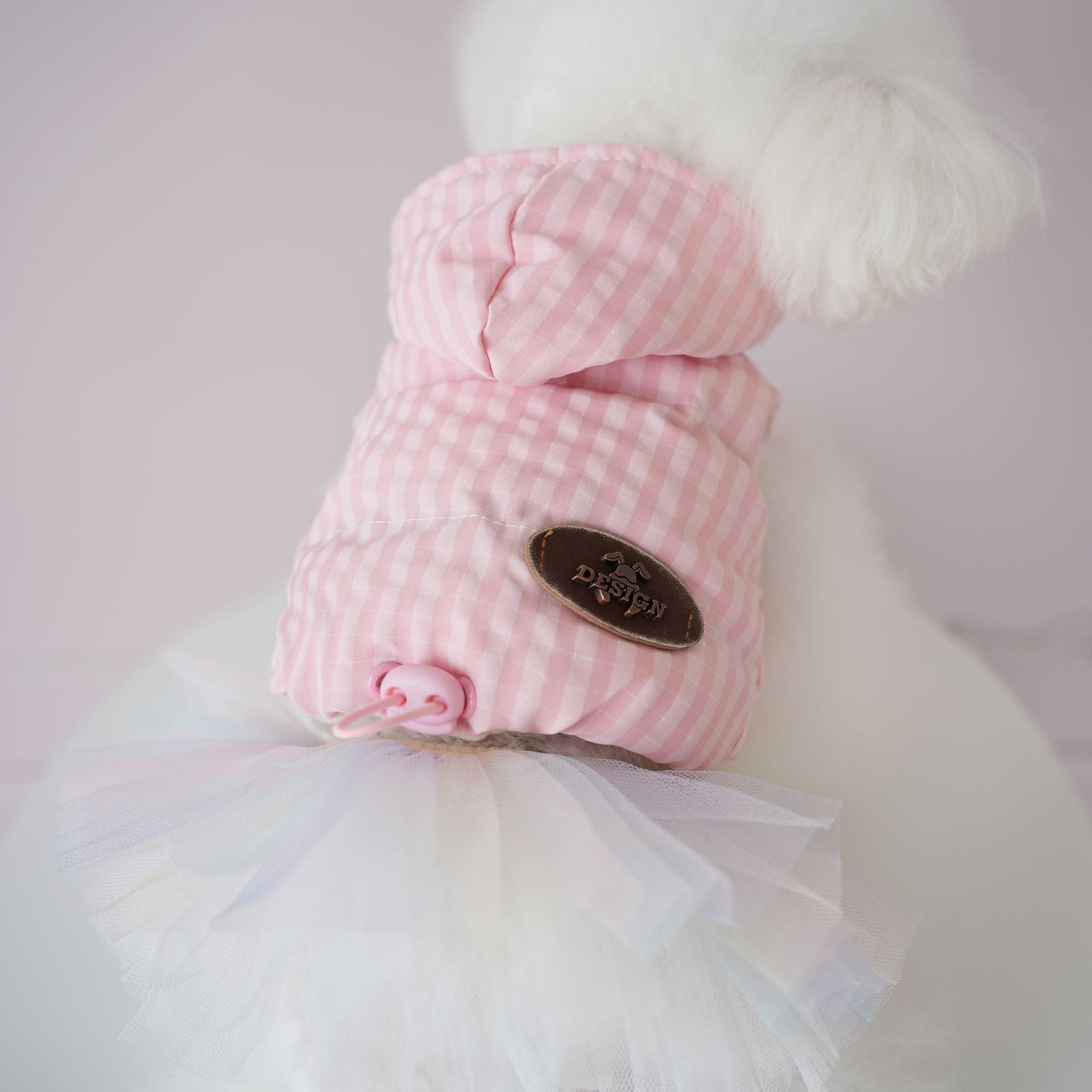 Sweet Fleece Dog Cat Jacket Tutu Dress