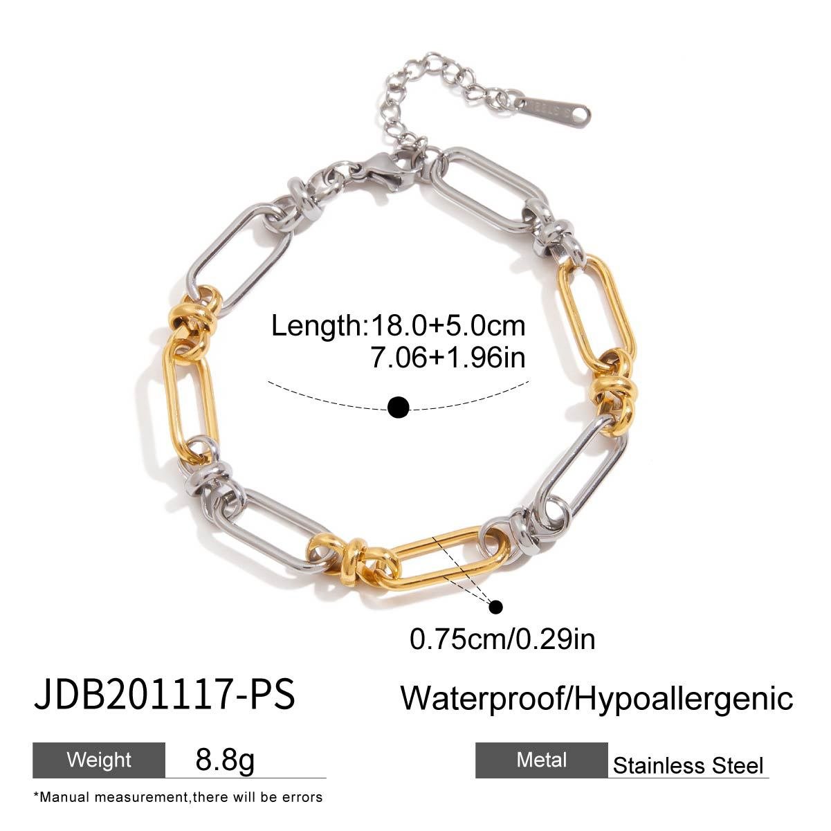 Stainless Steel Cuban Bracelet Jewelry Titanium Steel Female Niche