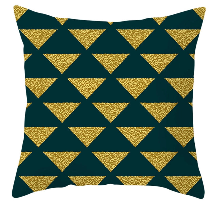 Minimalist Letter Polyester Pillow Cases Couch & Sofa Decor
