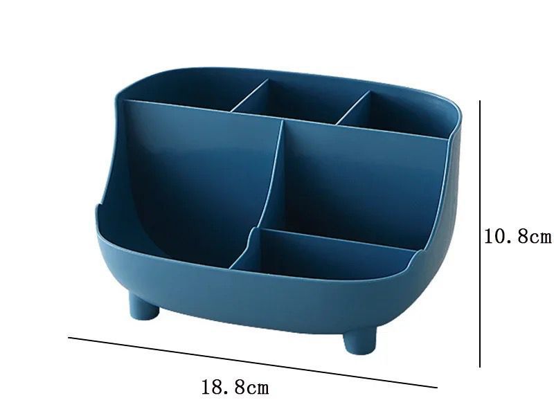 6 grid multifunctional desktop organizer. For pencils. makeup storage. office stationary