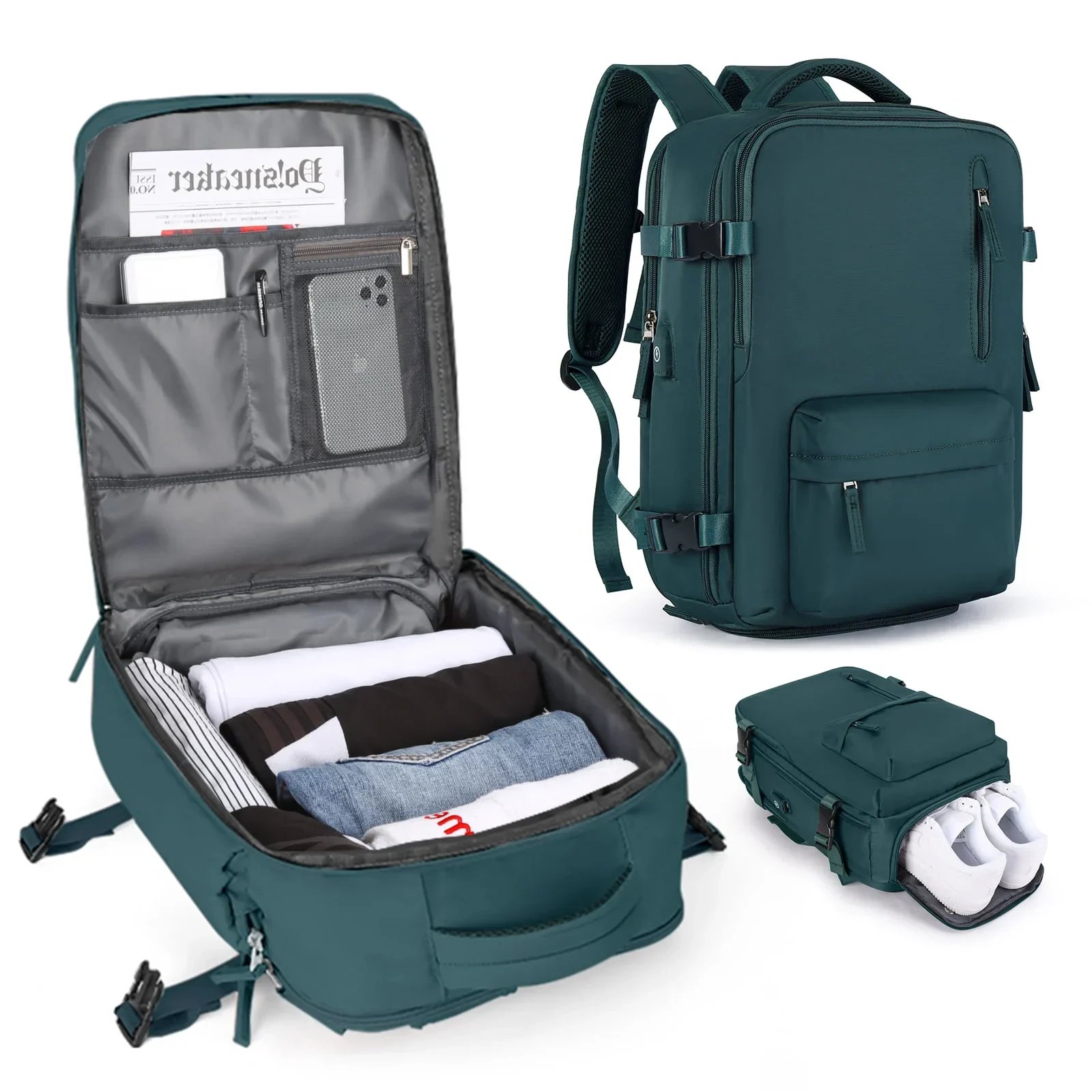 ⏰Large Travel Backpack Waterproof Hiking RucksackFREE SHIPPING