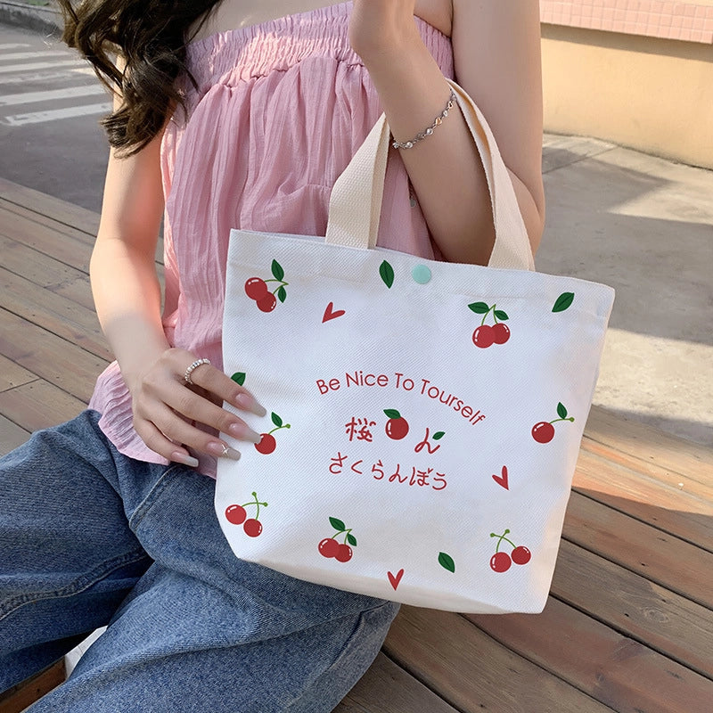Women's Small Polyester Cartoon Cute Classic Style Square Buckle Handbag