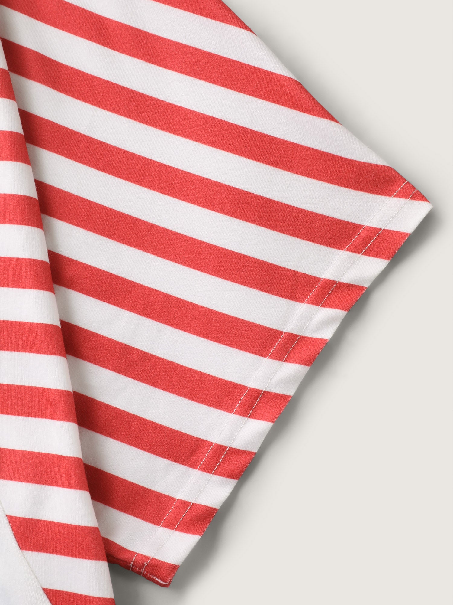 American Flag Print V-Neck T-Shirt