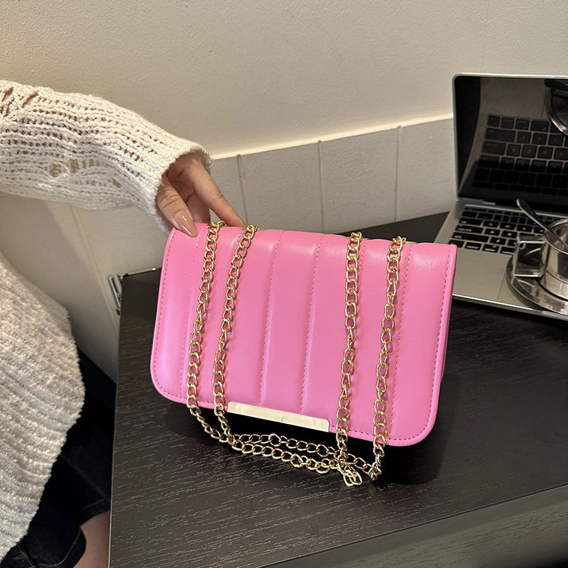 Women's Small All Seasons Pu Leather Streetwear Shoulder Bag