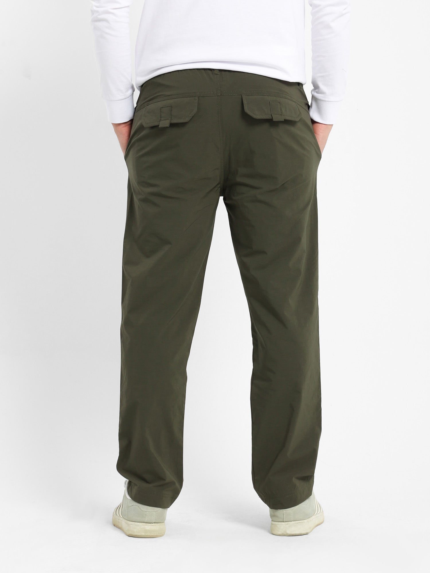 Casual Free Style Solid Pants
