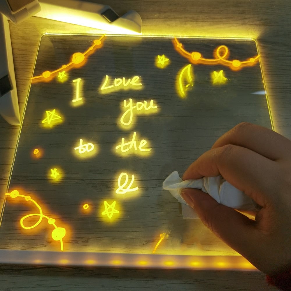 (🌲Early Christmas Sale🎁)-✨The Latest LED Message board/Children's drawing board🎨