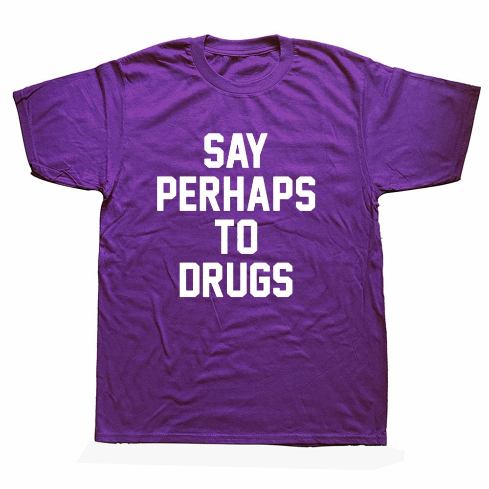 Drugs Not Hugs Don't Touch Me Tee