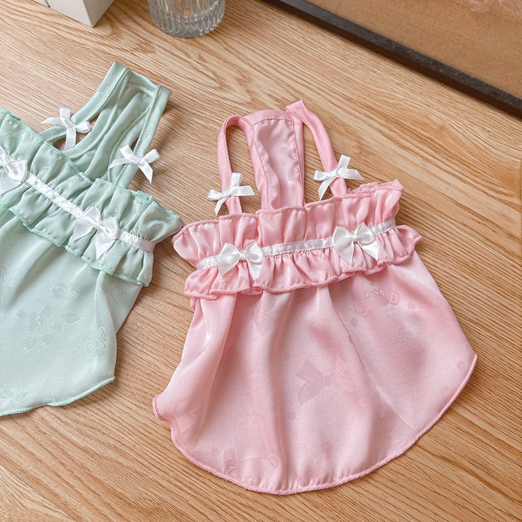 Sweet Breathable Cooling Dog Cat Pajama Dress