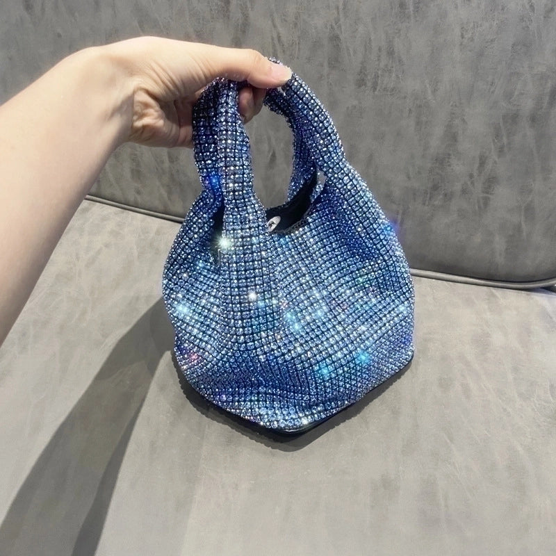 Women's Small Autumn Rhinestone Vintage Style Handbag