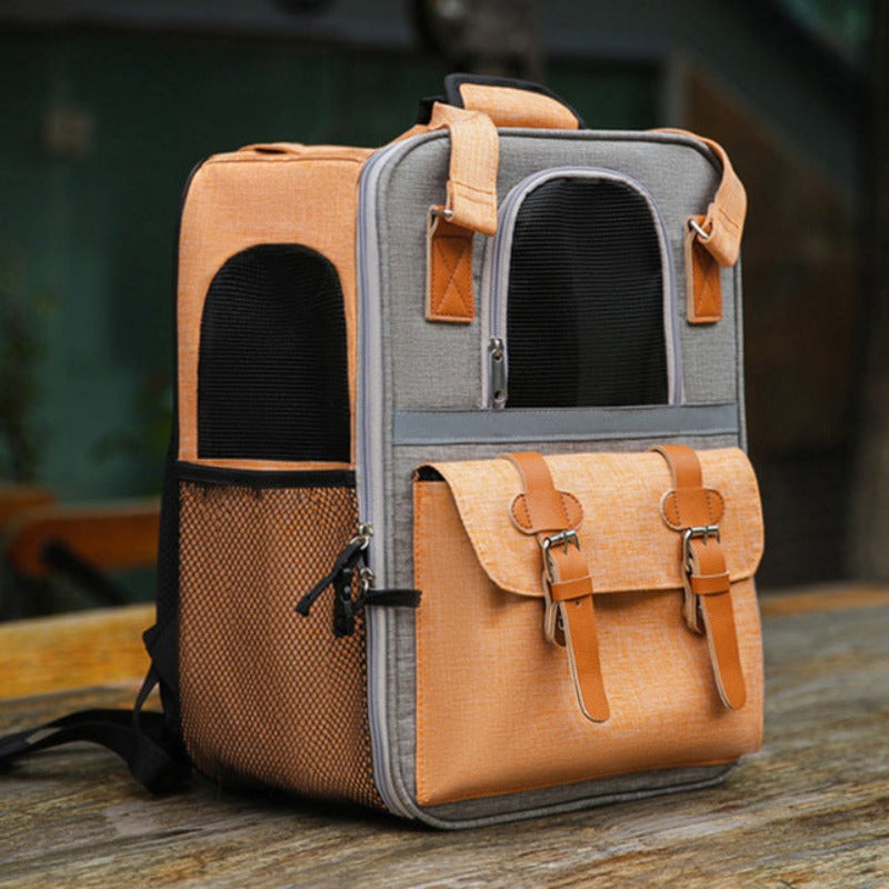 Portable Breathable Backpack For Pets