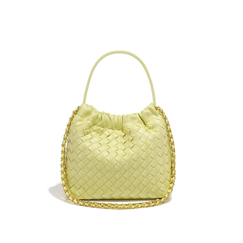 Women's Small Pu Leather Solid Color Streetwear Square Open Handbag
