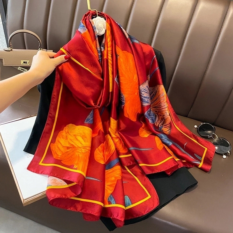 Fashion Silk Scarf (707 Main Color) Nhcj0164-707 Main Color