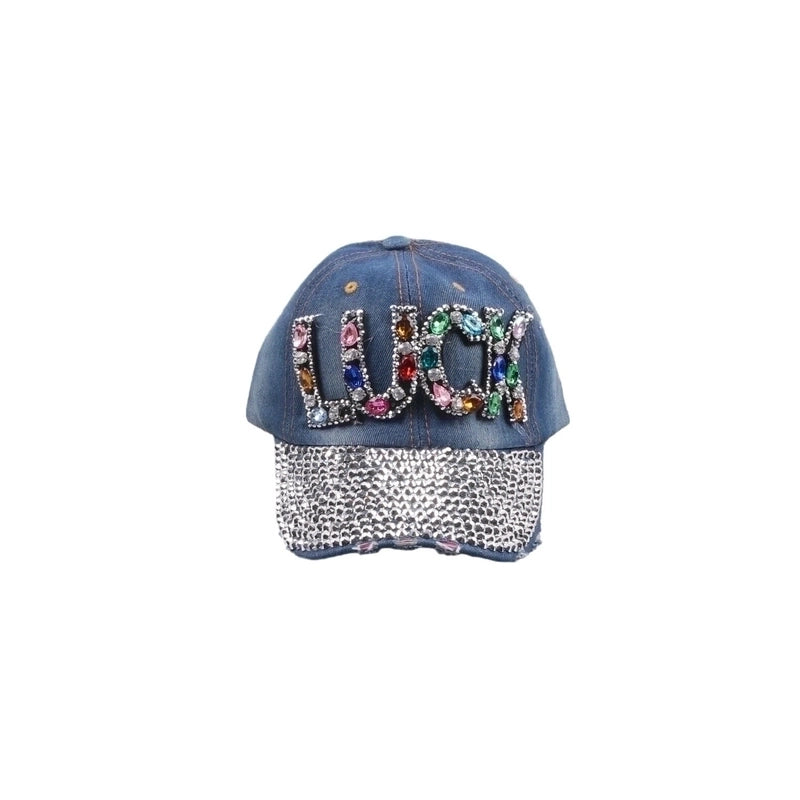 Women's Minimalist Letter Curved Eaves Baseball Cap