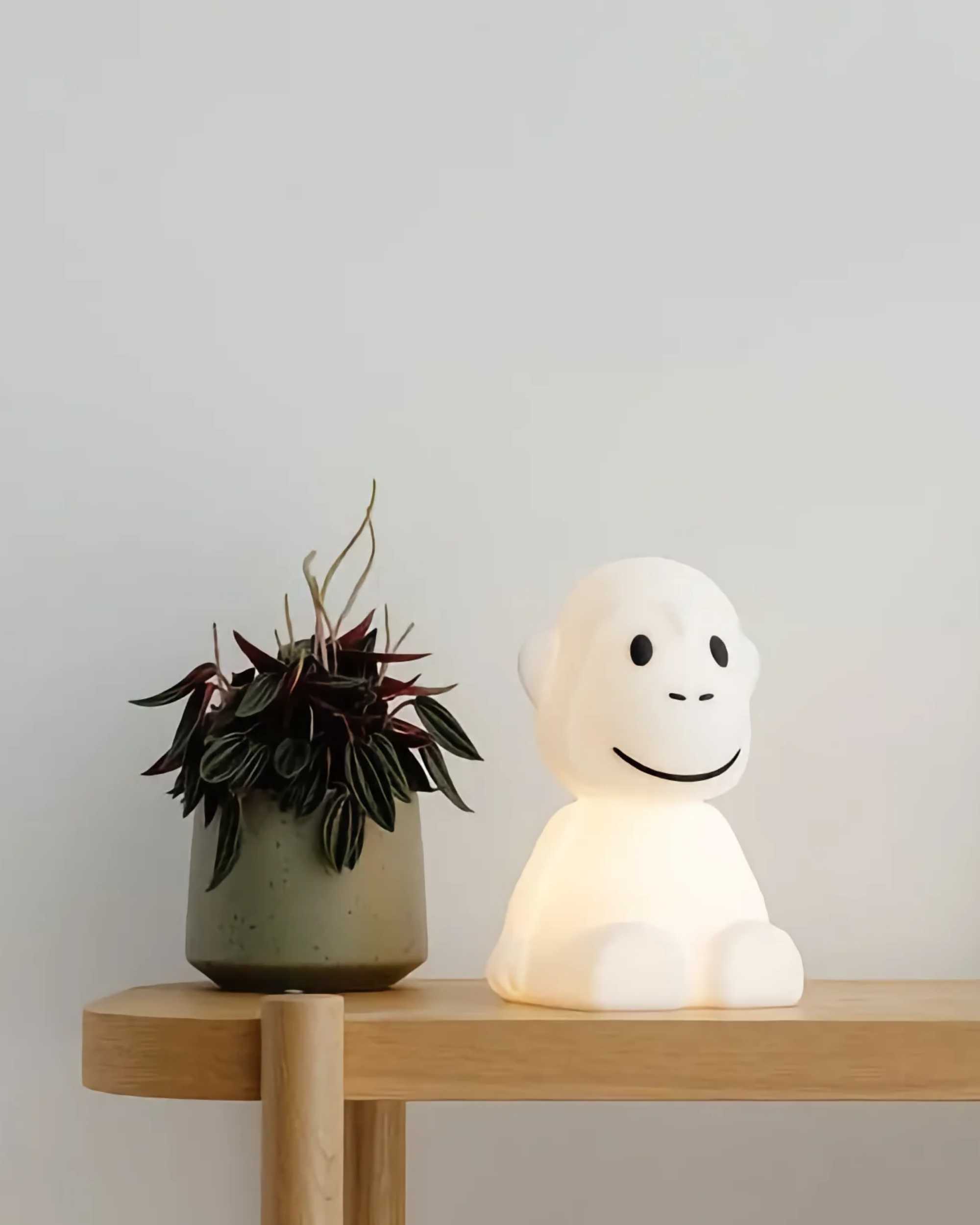 Mr Maria Monkey First Light Dimmable Rechargeable Night Light (23cm)