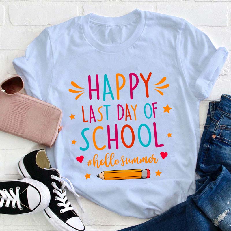 Happy Last Day Of School Star T-Shirt