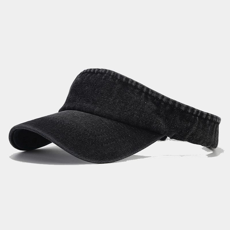 Unisex Retro Solid Color Sun Hat
