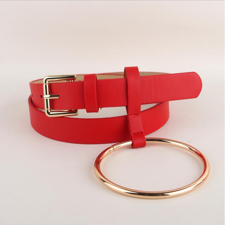 Basic Belt With Metal Ring