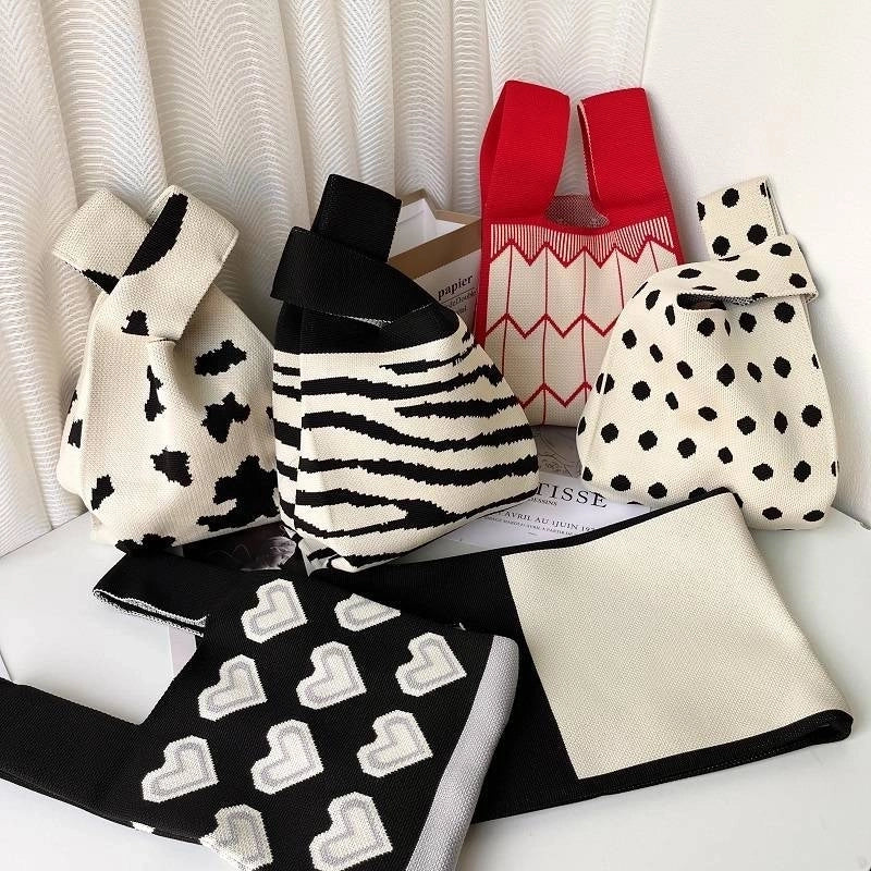 Spring And Summer New Arrival Women's Bag Handbag Bag Fashionable Simple Niche Knitted Bag Vesel Bag Crossbody Bag