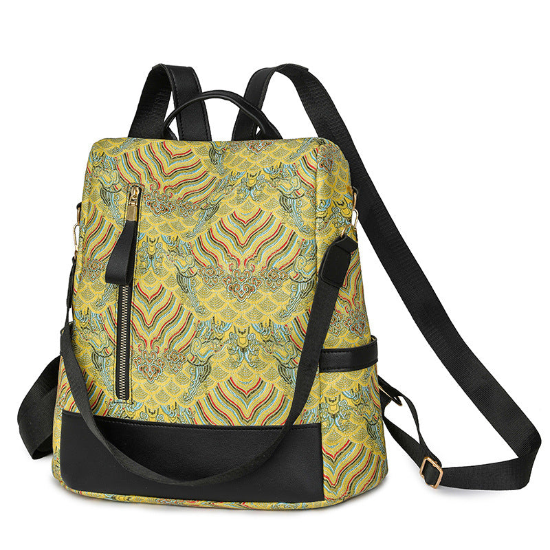 National Style Large Capacity Anti-Theft  Backpack