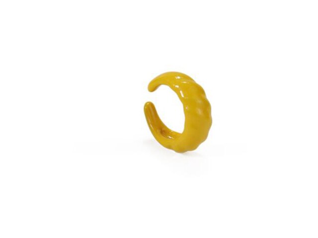 Hand-painted Solid Color Irregular Rings