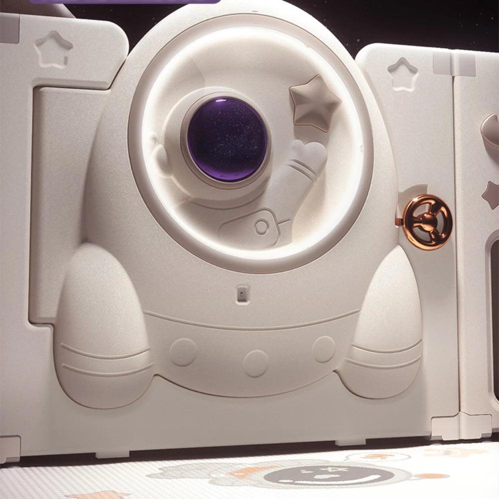 3D Astronaut Design Playpen with Tent 14+2