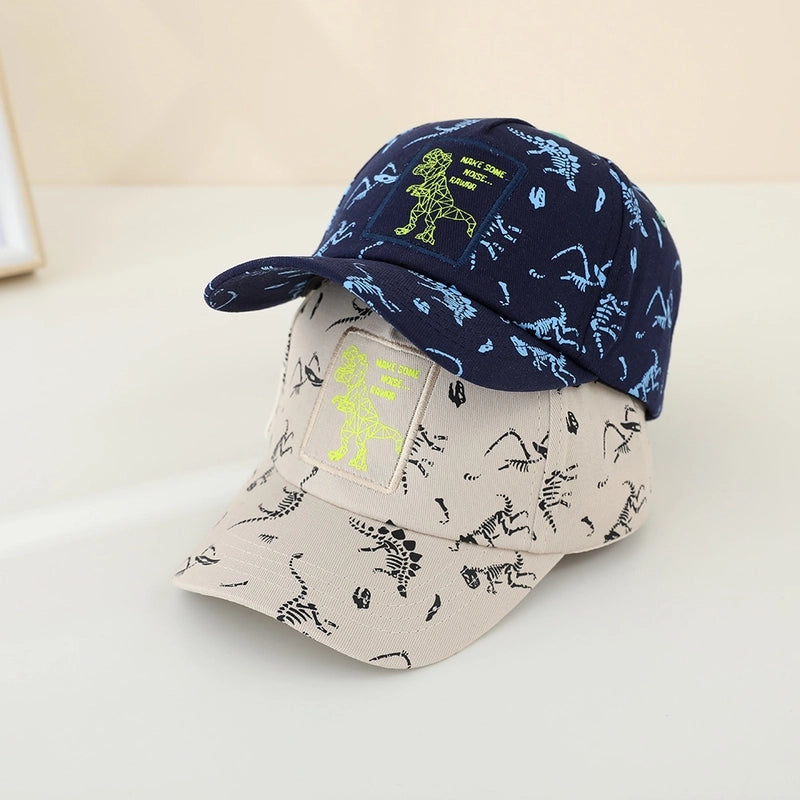 Boy's Minimalist Classic Style Color Block Embroidery Baseball Cap