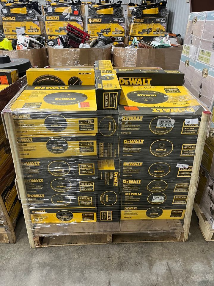 🎁2025  Amazon Customer Returns Tool Pallets Online⭐Buy 7 FOOT TALL “MONSTER” PALLETS Online