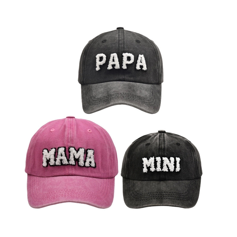 Women's Basic Color Block Curved Eaves Baseball Cap