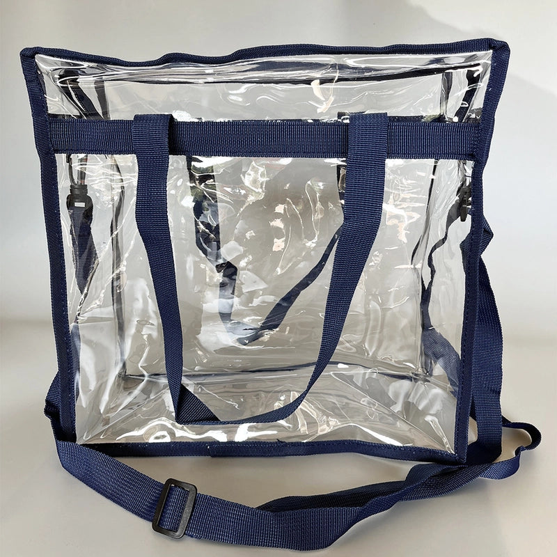 Women's Casual Solid Color Pvc Shopping Bags