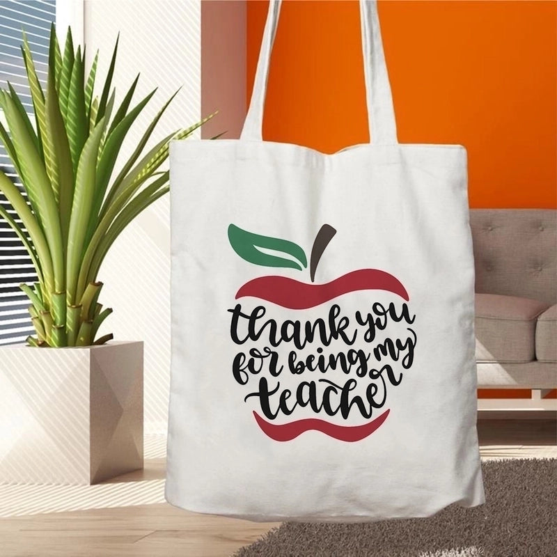 Women's Minimalist Letter Shopping Bags