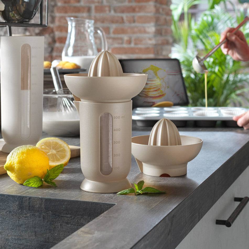 UFO Citrus Juicer with Carafe - Moka Grey