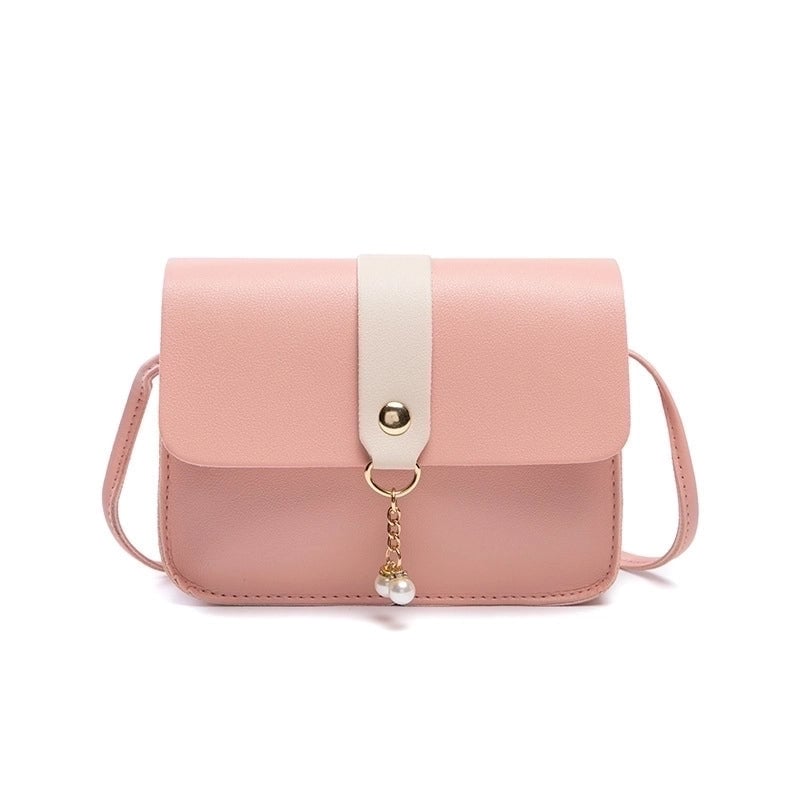 Women's All Seasons Pu Leather Cute Square Bag