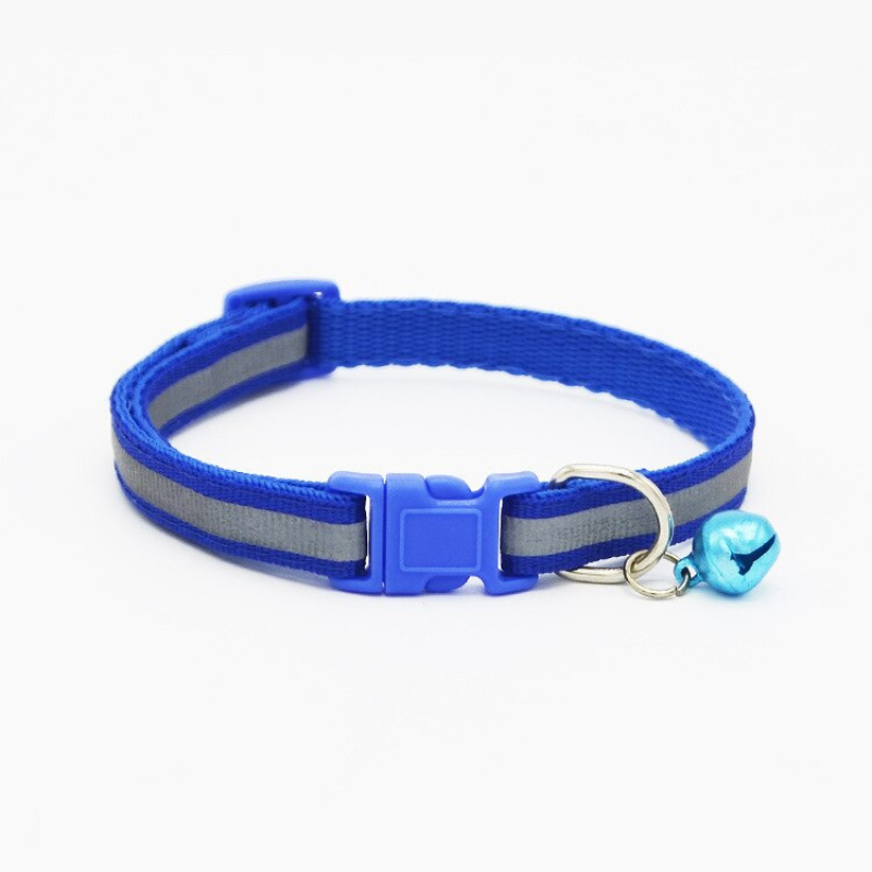 Colorful Dogs Collar With Bell