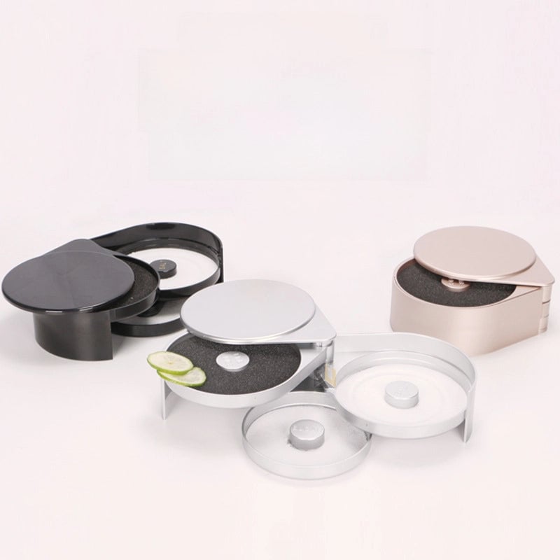 Bartender Seasoning Box Three-Layer Plastic Salt Side Box Bar Seasoning Box Sugar Side Box Margarita Cocktail Box