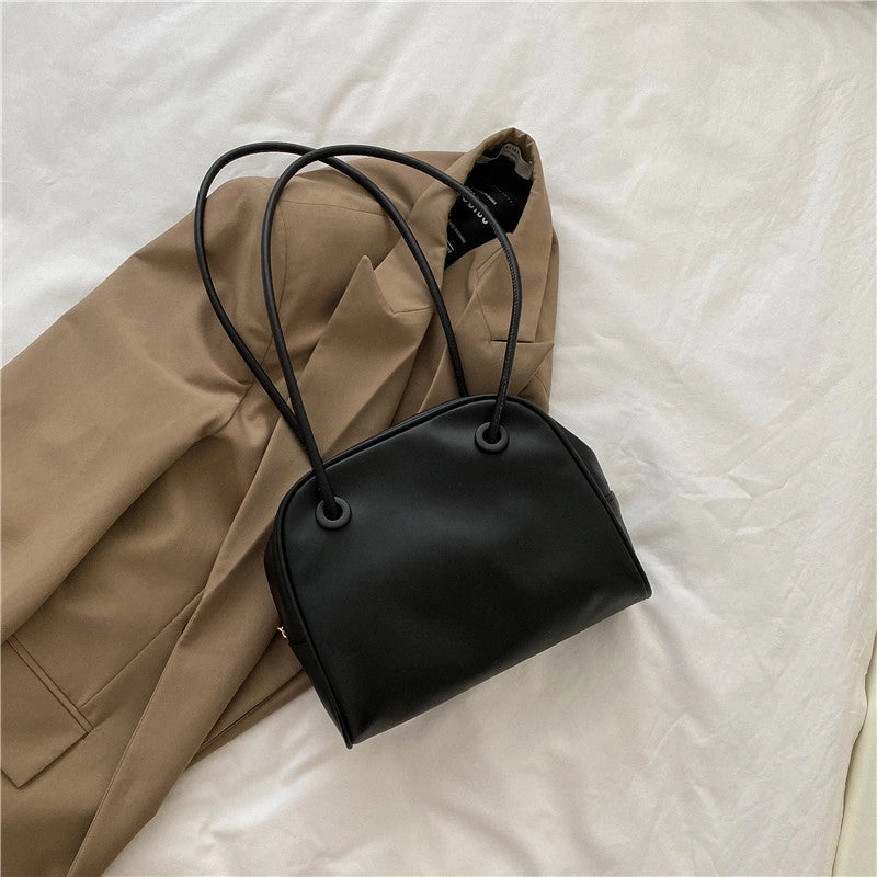 Large Bag Women's Bag New  Version Of Retro Shoulder Bag Niche Design Armpit Tote Bag Commuter Bag