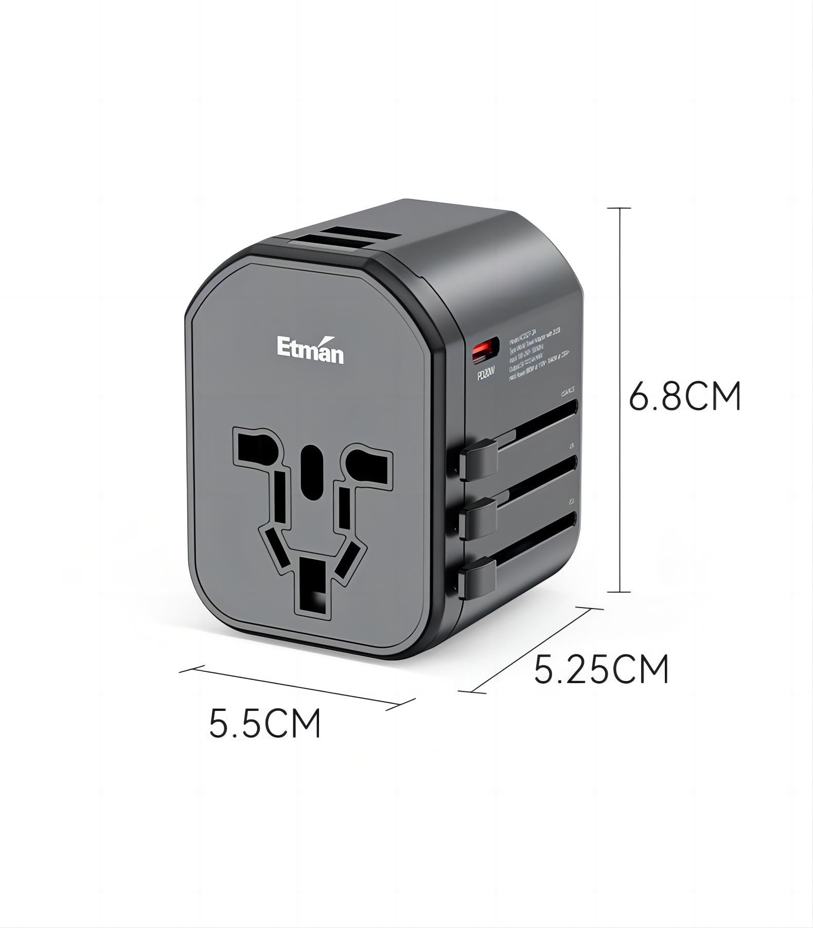 Universal All in One Worldwide Travel Adapter