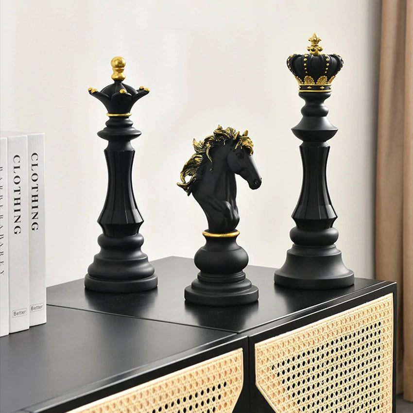 Chess Statue