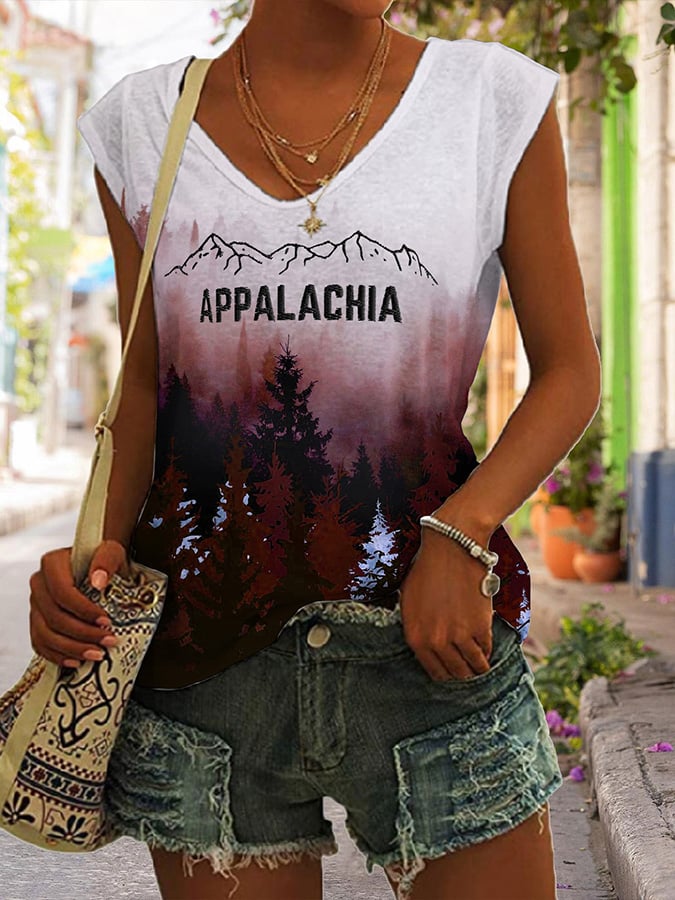 Women's Appalachia Strong Print Vest