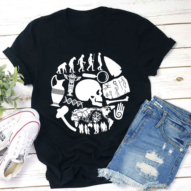 Elements Of Primitive Society  History Teacher T-Shirt