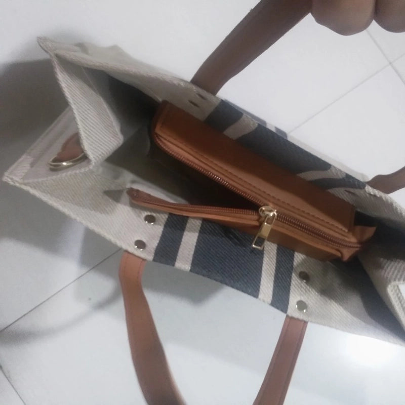Women's All Seasons Canvas Elegant Shoulder Bag