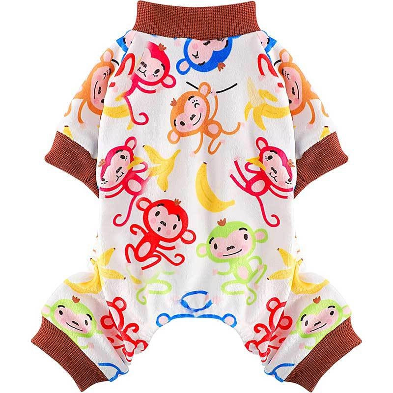 Cute Flannel Monkey Pet Clothing