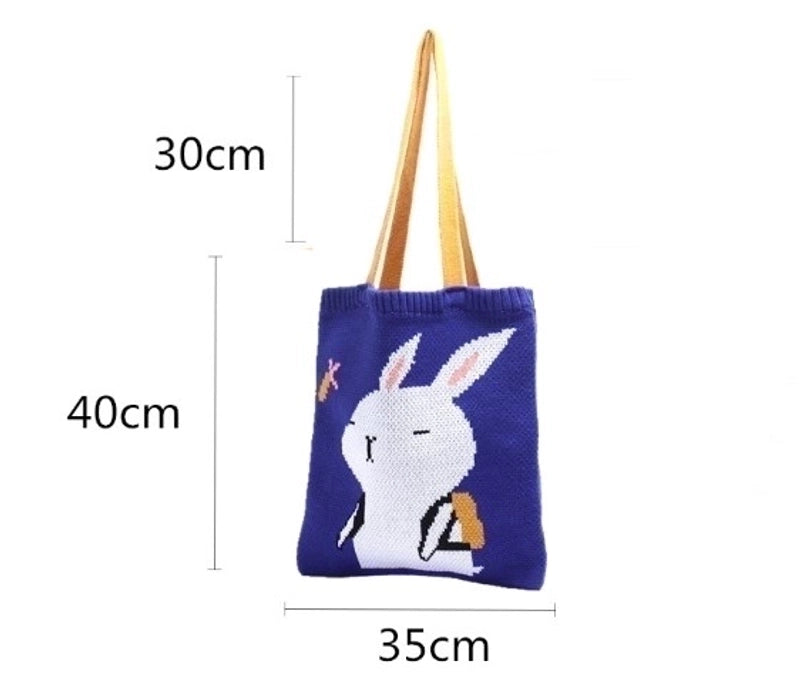 Women's Large Polyester Animal Cute Open Underarm Bag