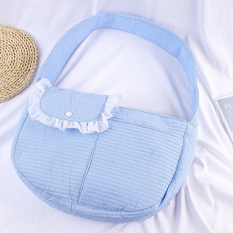 Pet Backpack Spring And Summer Cat Crossbody Backpack Portable Pet Cat Dog Backpack Shoulder Crossbody Teddy Pet Bag