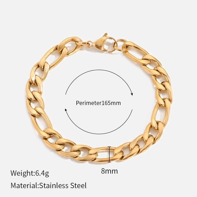 304 Stainless Steel Stainless Steel Bracelets In Bulk