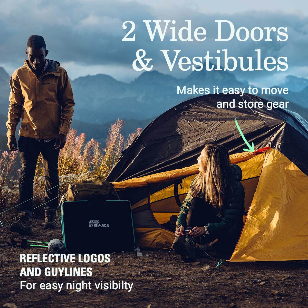 PEAK1™ 2-Person Backpacking Tent​