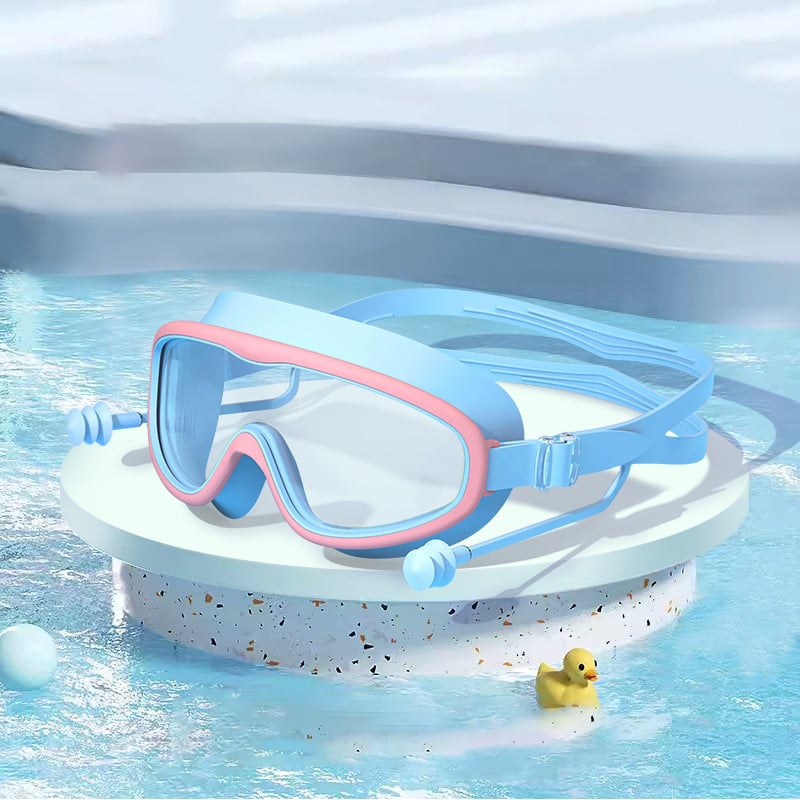 🔥LARGE SALE - 49% OFF🔥🔥HD Swimming Goggles for Kids with Large Frame. Waterproof and Anti-Fog